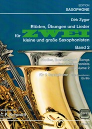 Etueden Uebungen und Lieder Fuer 2 Kleine und Grosse Saxophoniste