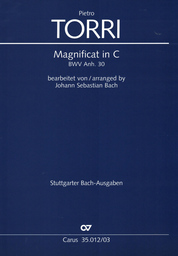 Magnificat C - Dur BWV Anh 30