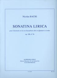 Sonatina Lirica Op 108/1b
