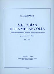 Melodias De La Melancolia Op 119a
