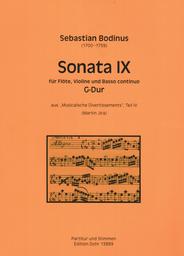 Sonate 9 G - Dur