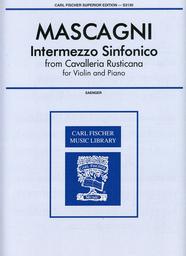 Intermezzo Sinfonico (Cavalleria Rusticana)