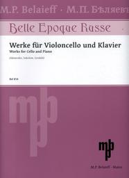 Werke Fuer Violoncello Und Klavier