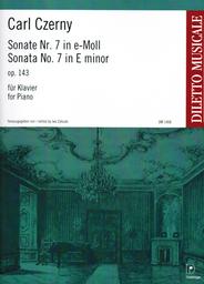 Sonate 7 E - Moll Op 143