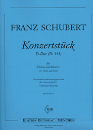 Konzertstück D - Dur (D. 345)