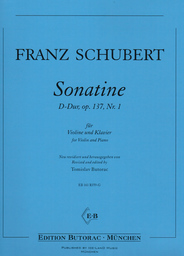 Sonatine D - Dur Op 137/1 D 384