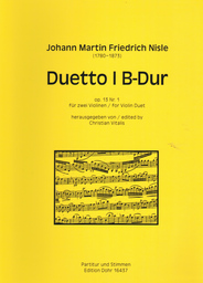 Duett 1 B - Dur Op 13/1