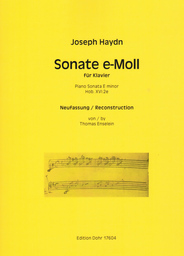 Sonate e - moll hob XVI /2e