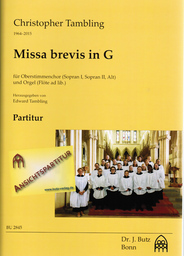Missa Brevis G - Dur
