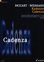 Cadenza aus Konzert Nr. 3 G - dur KV 216