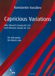 Capricious Variations Nach Mozarts Sonate KV 332