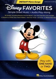 Disney Favorites instant piano songs one hand
