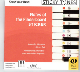 Sticky Tunes Notes Of The Fingerboard