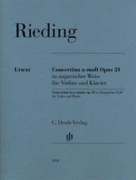 Concertino a - moll Op 21 im ungarischen Stil