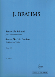 Sonate 3 D - Moll Op 108