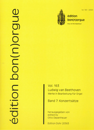 Beethoven - Werke in Bearbeitung für Orgen - Konzertsätze Vol. 163