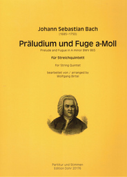 Präludium und Fuge a - moll BWV 865