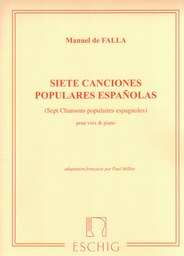 7 Canciones Populares Espanolas Cplt