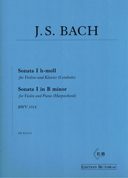 Sonate 1 H - Moll BWV 1014