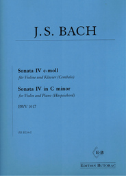 Sonate 4 C - Moll BWV 1017