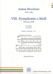 Sinfonie 8 C - Moll 2 - Satz 3 + 4
