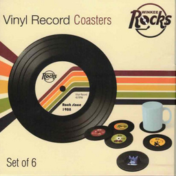 Vinyl Rock Untersetzer
