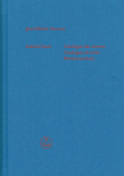 Gabriel Fauré - Catalogue des  1/2 uvres (Catalogue of works / Werkverzeichnis)