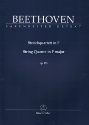 Quartett F - Dur Op 135