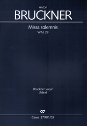 Missa Solemnis Wab 29