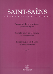 Sonate 1 D - Moll Op 75