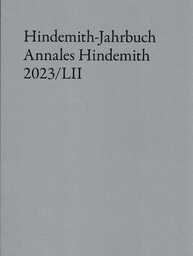 Hindemith Jahrbuch 2023 L II