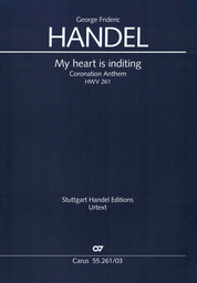 My Heart Is Inditing Hwv 261 - Coronation Anthem 4