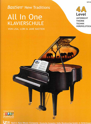 All In One Klavierschule - Level 4A (Deutsch)