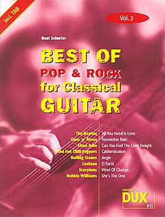 Best Of Pop + Rock For Classical Guitar 3