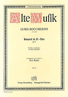 Concerto D - Dur Op 27 Pour Flute - Fl Orch
