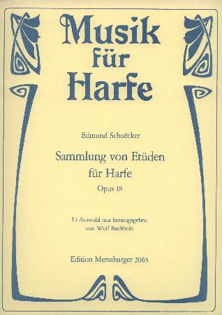 Sammlung Von Etueden Fuer Harfe Op 18