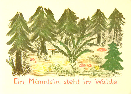 Ein Maennlein Steht Im Walde