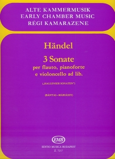 3 Sonaten (hallenser Sonaten)