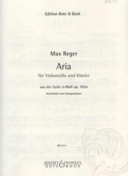 Aria (suite) Nach Op 103a