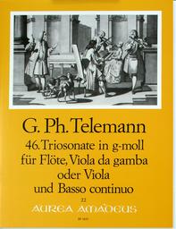 Triosonate 46 G - Moll Twv 42:g7