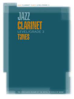 Jazz Clarinet Tunes 3