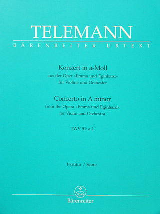 Konzert A - Moll Twv 51 A 2 (emma Und Eginhard)