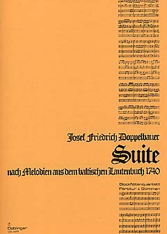Suite Nach Melodien Aus Dem Baltischen Lautenbuch