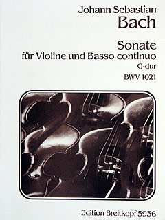 Sonate G - Dur Bwv 1021