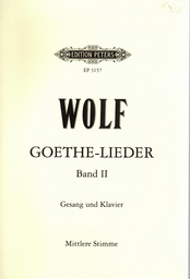 Goethe Lieder 2 Original