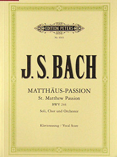 Matthaeus Passion Bwv 244