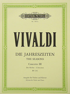 Concerto F - Dur Op 8/3 Rv 293 P 257 F 1/24 (l'Autumno - Der Herbst