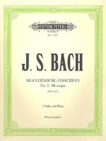 Brandenburgisches Konzert 6 B - Dur Bwv 1051