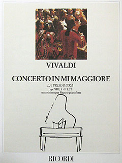 Concerto E - Dur Op 8/1 Rv 269 Pv 241 F 1/22 T 76 (la Primavera - D
