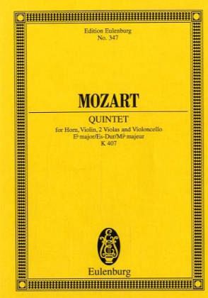 Quintett Es - Dur Kv 407 (386c)